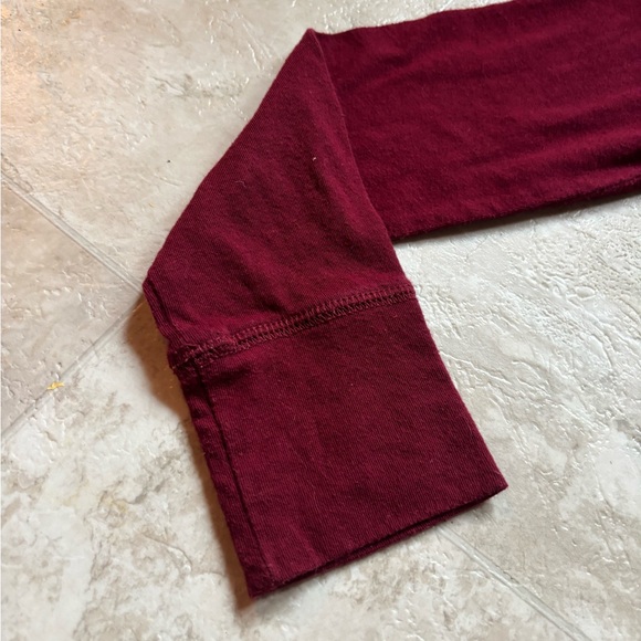 Hollister Maroon Long Sleeve Shirt Embroidered
Seagull Women's Size Small Y2K - Picture 7 of 9